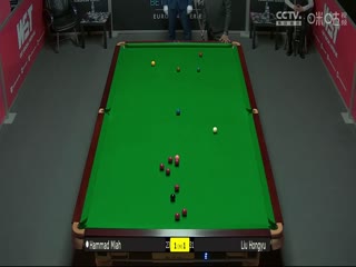 斯诺克哈马德·米亚赫1-5刘宏宇20230727（黑8）