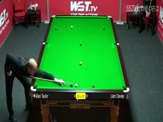 斯诺克艾伦·泰勒6-5利亚姆·戴维斯20231118
