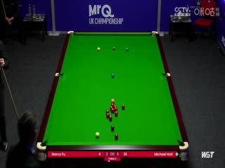 斯诺克傅家俊6-5迈克尔·霍尔特20231118（李照）