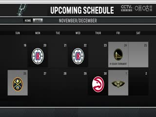 NBA常规赛灰熊VS马刺20231119