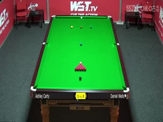 2023斯诺克英锦赛资格赛阿什利·卡蒂2-6丹尼尔·威尔斯20231119