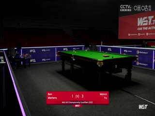 2023斯诺克英锦赛资格赛本·米尔滕斯4-6傅家俊20231119