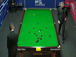 2023斯诺克英锦赛资格赛罗比·威廉姆斯6-1简森·肯德里克20231119