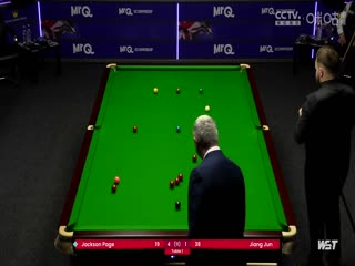 2023斯诺克英锦赛资格赛杰克逊·佩吉4-6江俊20231119
