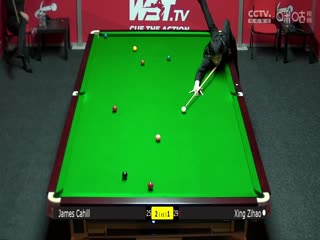2023斯诺克英锦赛资格赛詹姆斯·卡希尔6-2邢子豪20231119