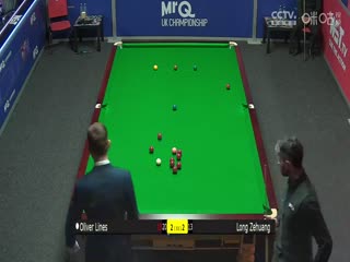 2023斯诺克英锦赛资格赛奥利弗·莱恩斯6-3龙泽煌20231120