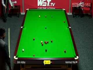 2023斯诺克英锦赛资格赛约翰·阿斯特里1-6哈马德·米亚赫20231120