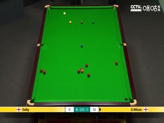 斯诺克加里·威尔逊7-13马克·塞尔比20230424（第二阶段）（台球最TOP）