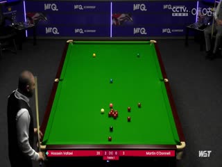 2023斯诺克英锦赛资格赛侯赛因·瓦菲6-0马丁·奥唐奈20231121