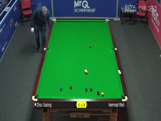 2023斯诺克英锦赛资格赛周跃龙6-4哈马德·米亚赫20231121