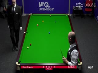 2023斯诺克英锦赛资格赛斯图尔特·宾汉姆2-6大卫·利利20231121