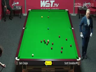 2023斯诺克英锦赛资格赛山姆·克雷吉1-6斯科特·唐纳森20231121