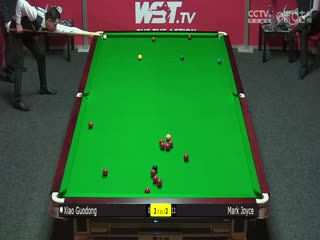 2023斯诺克英锦赛资格赛肖国栋2-6马克·乔伊斯20231121