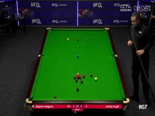 2023斯诺克英锦赛资格赛斯蒂芬·马奎尔6-4阿什利·赫吉尔20231121