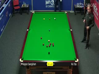 2023斯诺克英锦赛资格赛晋级轮吴宜泽4-6诺鹏·桑坎姆20231122