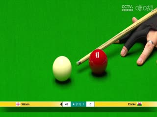 2023斯诺克英锦赛第一轮凯伦·威尔逊5-6杰米·克拉克20231125