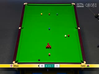 2023斯诺克英锦赛第一轮凯伦·威尔逊5-6杰米·克拉克20231125（李照）