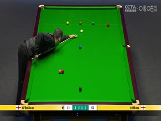 2023斯诺克英锦赛第二轮罗尼·奥沙利文6-5罗伯特·米尔金斯20231130