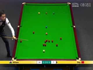2023斯诺克英锦赛四分之一决赛马克·威廉姆斯5-6丁俊晖20231201