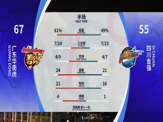 CBA常规赛第11轮广东华南虎VS四川金强20231202（原声）