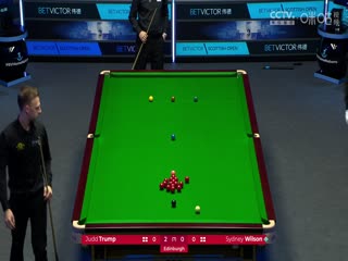 2023斯诺克苏格兰公开赛贾德·特鲁姆普4-0西德尼·威尔逊20231211