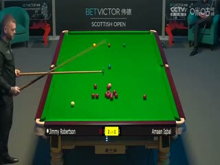 2023斯诺克苏格兰公开赛吉米·罗伯逊4-2阿曼·伊克巴尔20231211