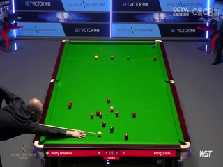 2023斯诺克苏格兰公开赛巴里·霍金斯3-4庞俊旭20231211（李照）