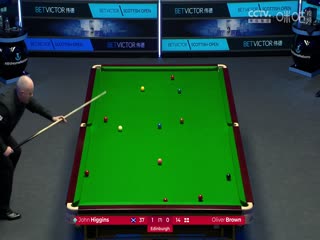 2023斯诺克苏格兰公开赛约翰·希金斯4-0奥利弗·布朗20231211