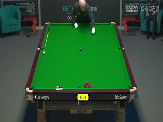 2023斯诺克苏格兰公开赛刘宏宇4-0扎克·苏尔蒂20231212