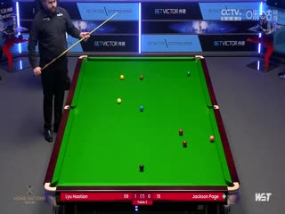 2023斯诺克苏格兰公开赛吕昊天4-0杰克逊·佩吉20231212