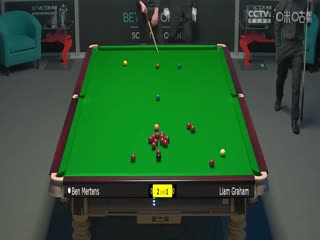 2023斯诺克苏格兰公开赛利亚姆·格雷厄姆4-2本·米尔滕斯20231212