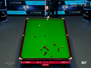 2023斯诺克苏格兰公开赛加里·威尔逊4-3邢子豪20231213（李照）