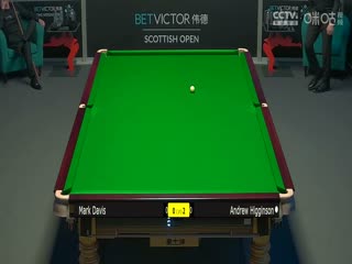 2023斯诺克苏格兰公开赛马克·戴维斯1-4安德鲁·希金森20231213