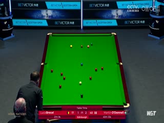 2023斯诺克苏格兰公开赛马丁·奥唐奈4-2卢卡·布雷切尔20231213