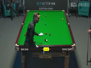 2023斯诺克苏格兰公开赛詹姆·琼斯3-4多米尼克·戴尔20231213