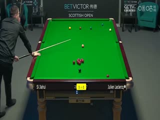 2023斯诺克苏格兰公开赛朱利安·勒克莱尔2-4斯佳辉20231213（李照）