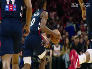 NBA常规赛76人VS活塞20231214