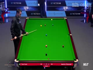 2023斯诺克苏格兰公开赛汤姆·福德4-2马丁·奥唐奈20231214
