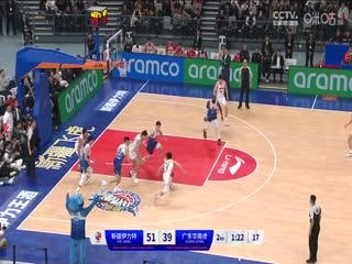 CBA常规赛第17轮新疆伊力特VS广东华南虎20231215（陈广锐、苏坤雄）
