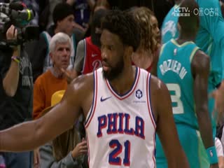 NBA常规赛76人VS黄蜂20231217