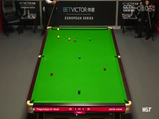 2023斯诺克德国大师赛资格赛塔猜亚·乌诺5-1詹姆·琼斯20231218