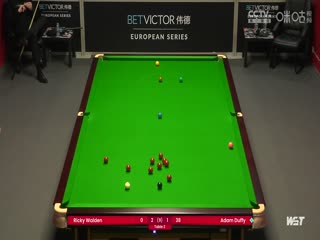 2023斯诺克德国大师赛资格赛里奇·沃顿5-1亚当·达菲20231218