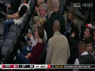 NBA常规赛鹈鹕VS马刺20231218