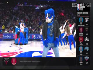 NBA常规赛公牛VS76人20231219