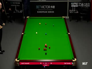 2023斯诺克德国大师资格赛杰克·利索夫斯基3-5扎克·苏尔蒂20231219