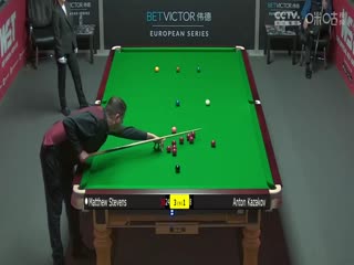2023斯诺克德国大师赛资格赛安东·卡扎科夫3-5马修·史蒂文斯20231220