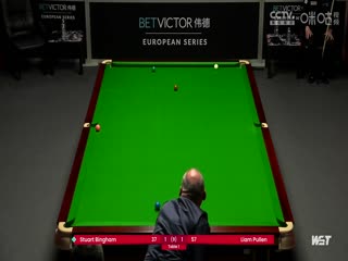 2023斯诺克德国大师赛资格赛宾汉姆1-5利亚姆·普伦20231220