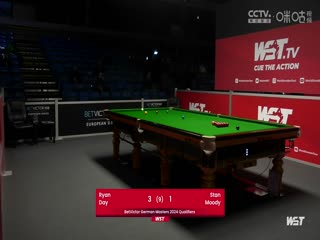 2023斯诺克德国大师资格赛瑞恩·戴5-3斯坦·穆迪20231221