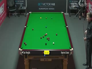2023斯诺克德国大师资格赛田鹏飞5-4瑞安·埃文斯20231222（李照）