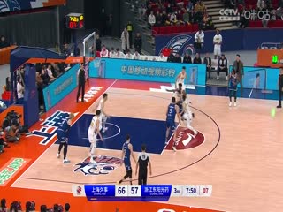 CBA常规赛第21轮上海久事VS浙江东阳光药20231225（张俊卿）